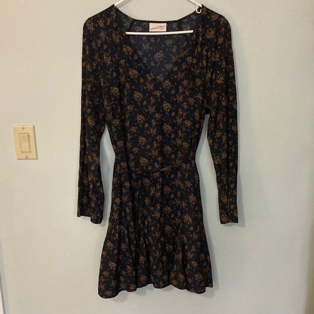 Universal Thread Long-Sleeve Floral Dress
